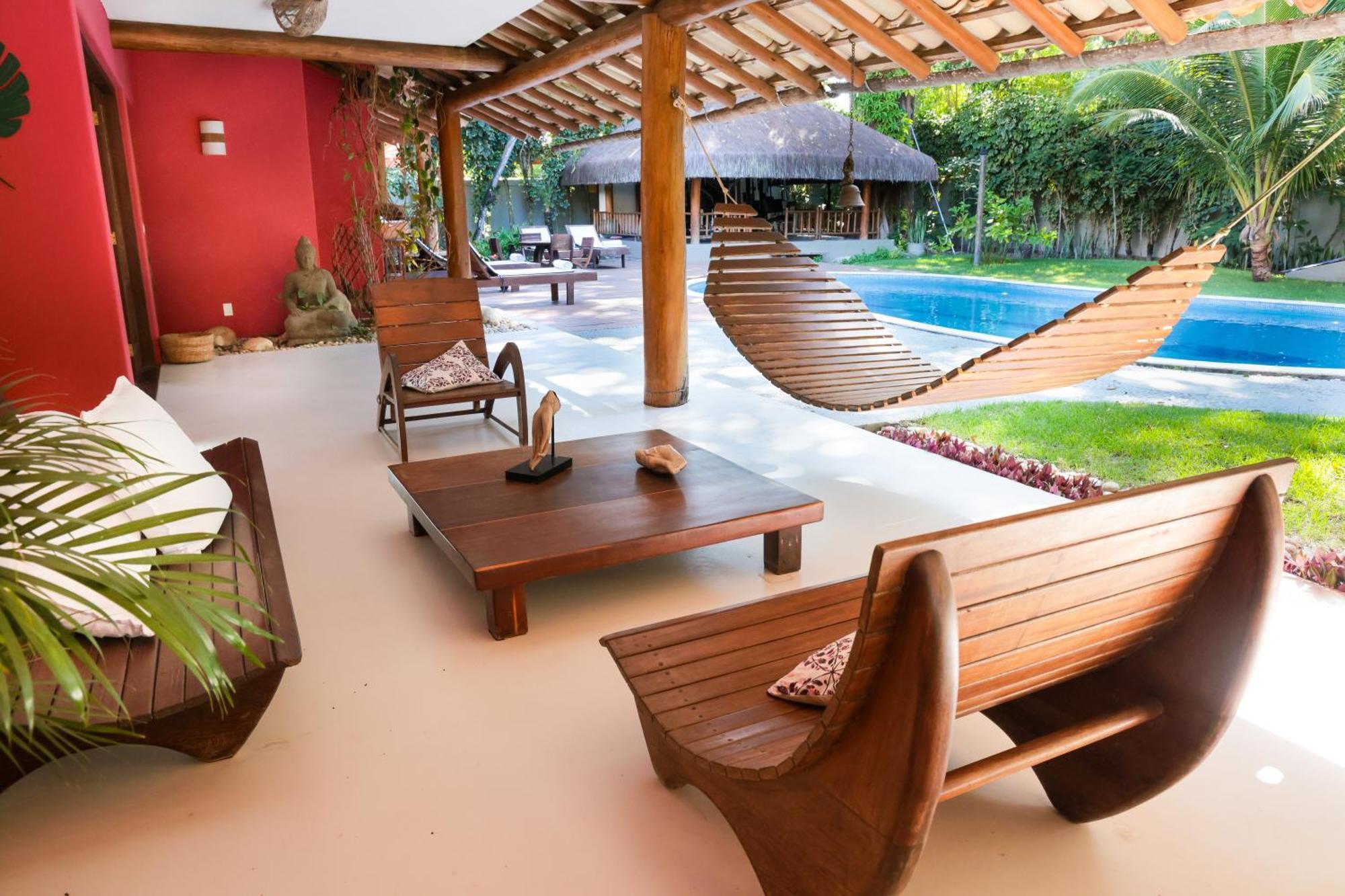 Villa Casa Rosa Coqueiros à Porto Seguro Extérieur photo