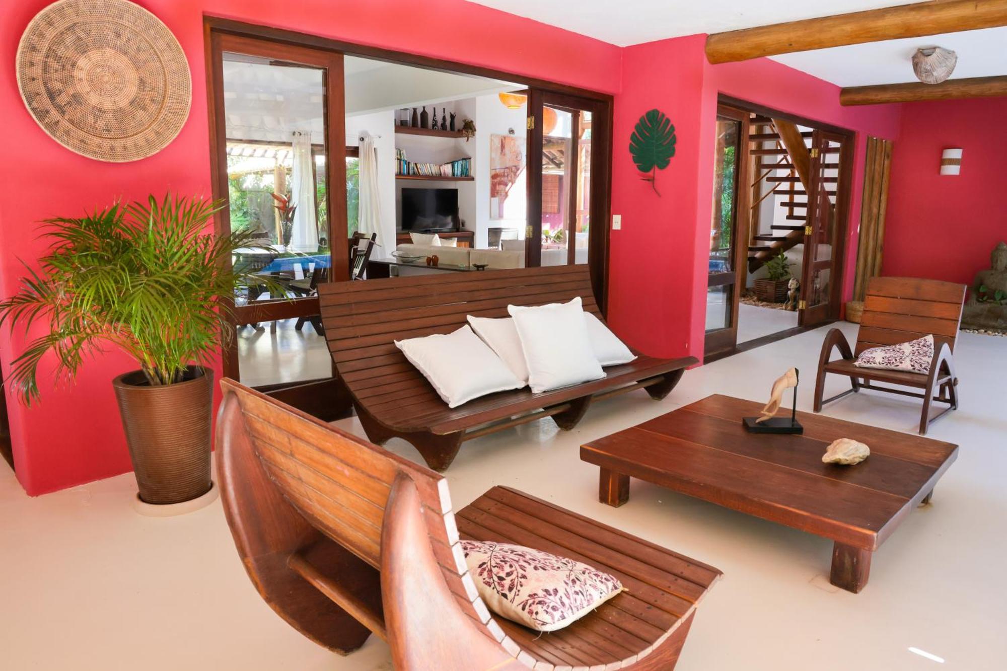 Villa Casa Rosa Coqueiros à Porto Seguro Extérieur photo