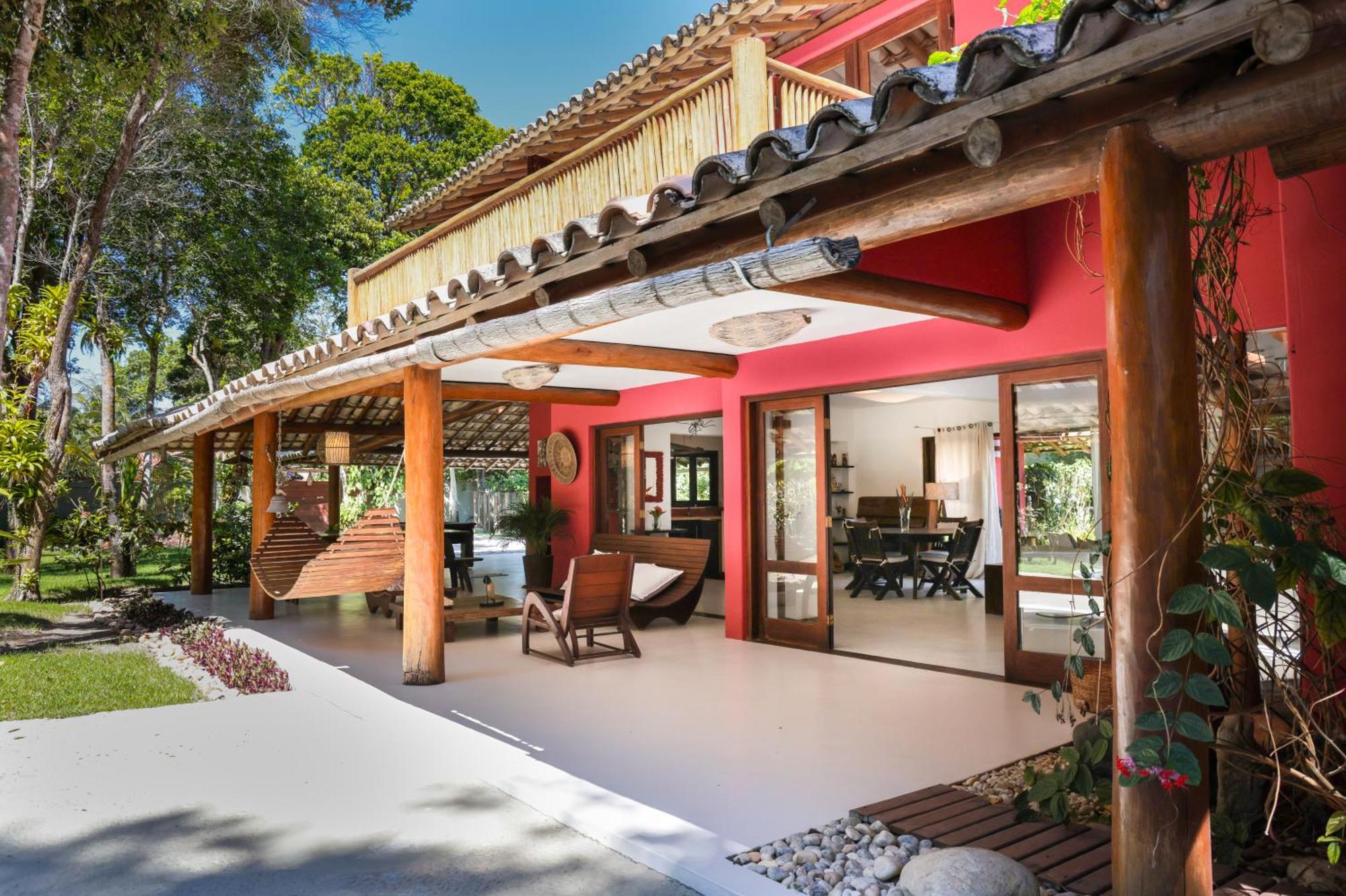 Villa Casa Rosa Coqueiros à Porto Seguro Extérieur photo