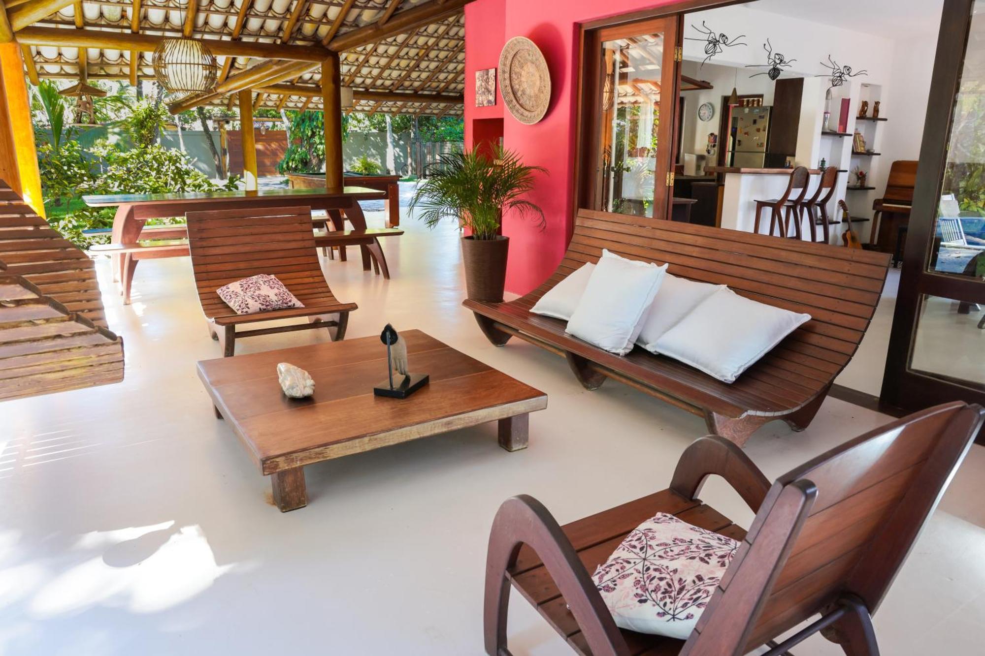 Villa Casa Rosa Coqueiros à Porto Seguro Extérieur photo