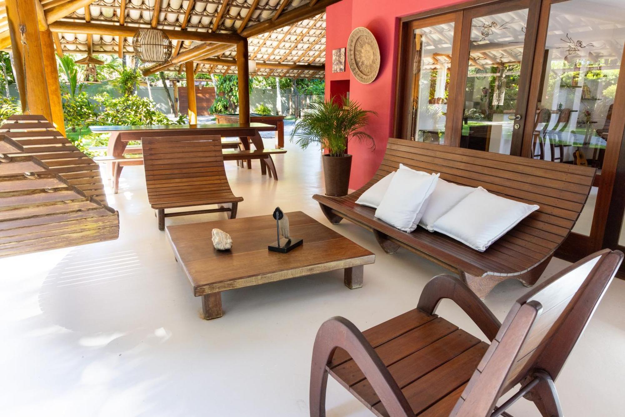 Villa Casa Rosa Coqueiros à Porto Seguro Extérieur photo