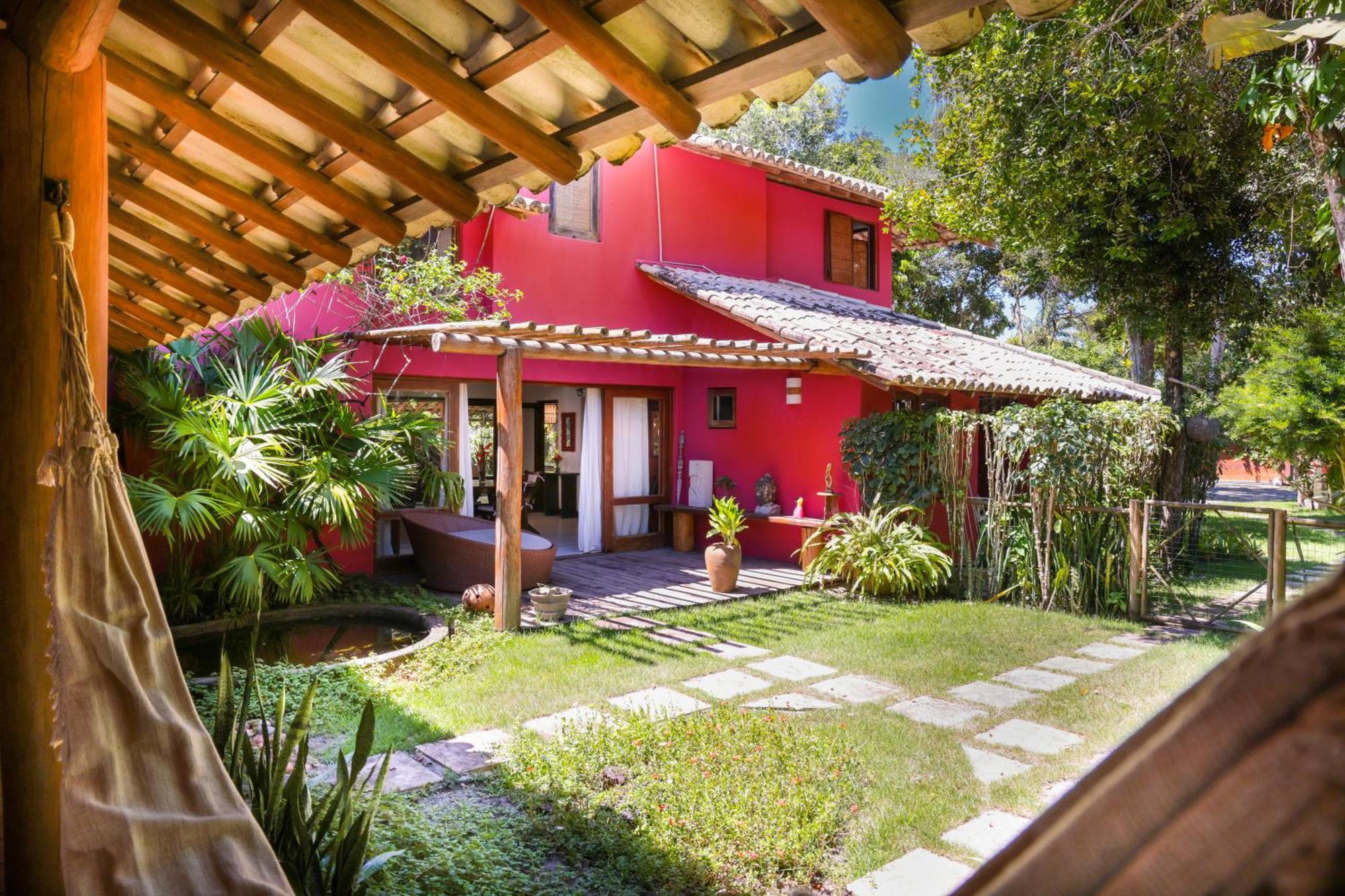Villa Casa Rosa Coqueiros à Porto Seguro Extérieur photo