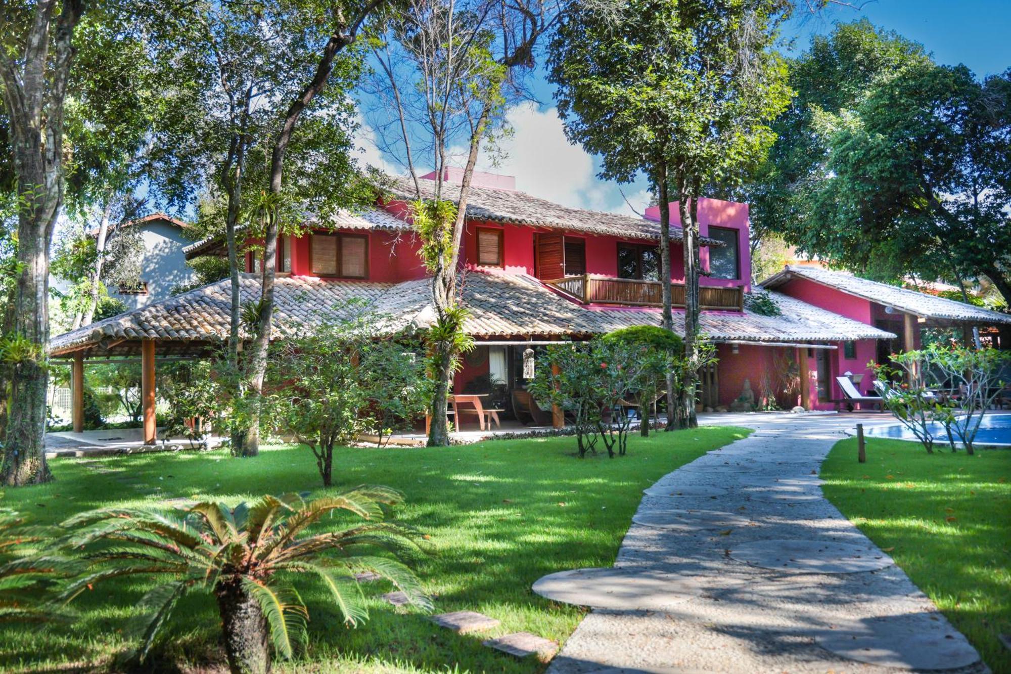 Villa Casa Rosa Coqueiros à Porto Seguro Extérieur photo